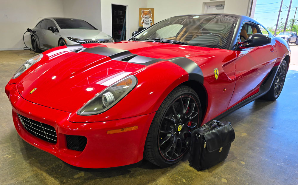 pre-purchase super car inspection - ferrari 599 inspection