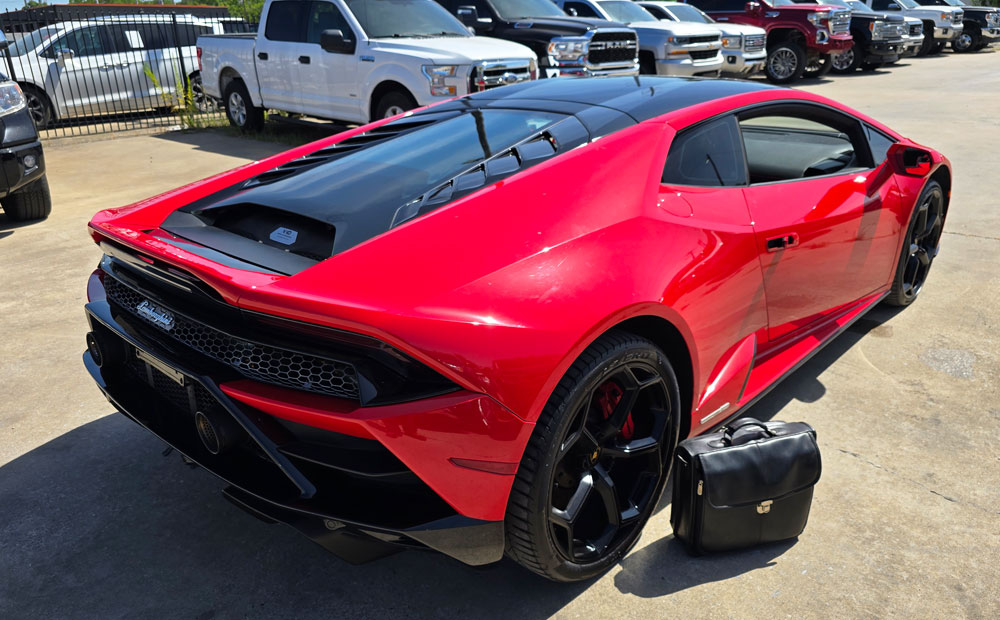 super car pre-purchase inspection - lamborghini huracan evo inspection