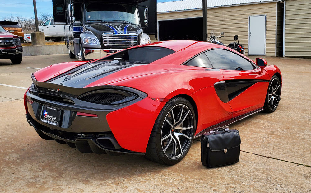 pre-purchase super car inspection - mclaren