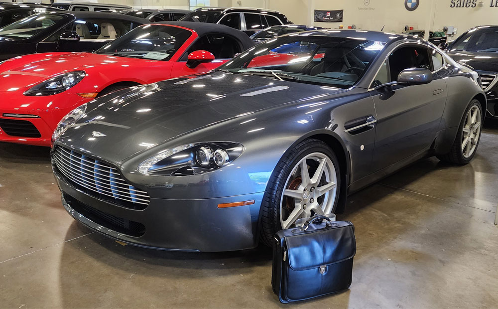 exotic car pre-purchase inspection - am vantage