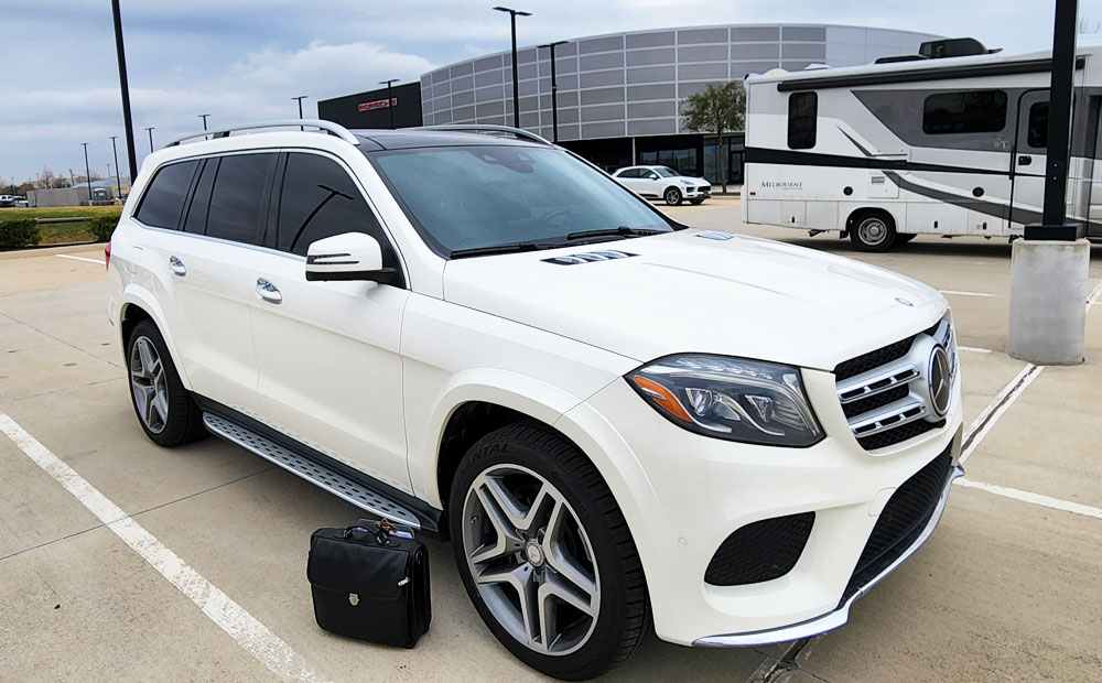 luxury vehicle inspection - mercedes