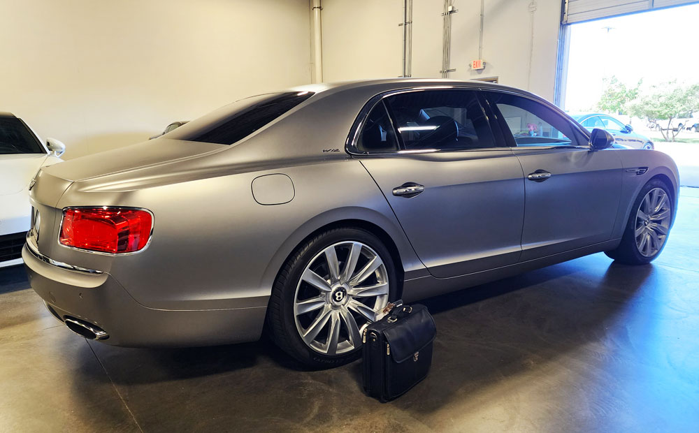 luxury car pre-purchase inspection - Bentley Flying Spur