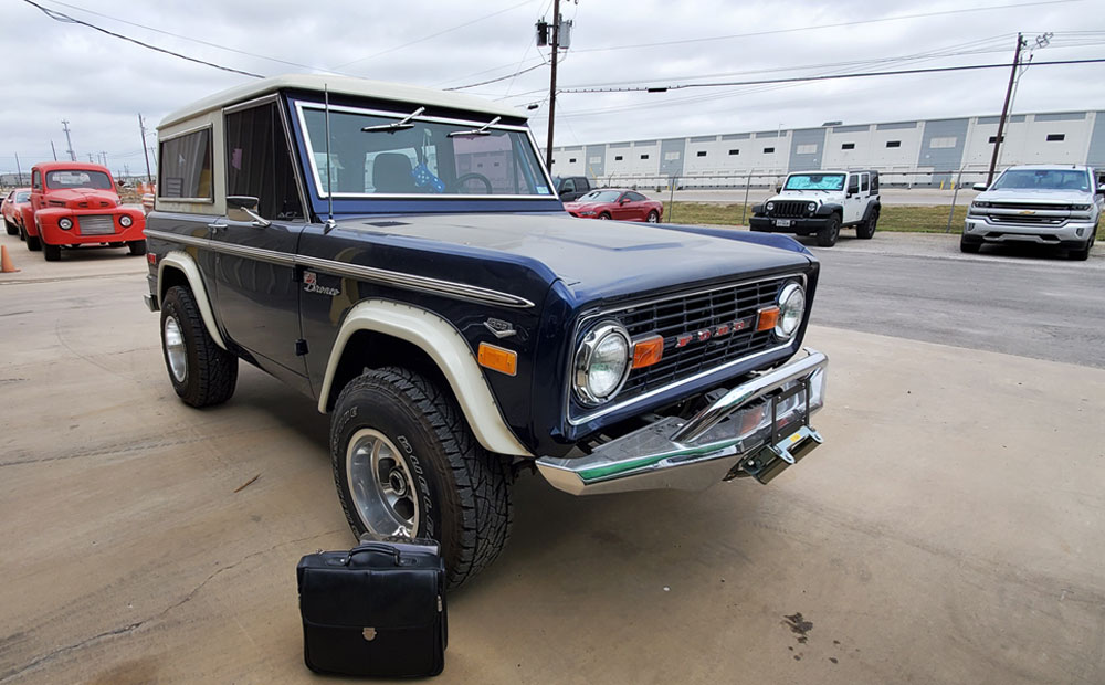 ford bronco pre-purchase inspection - specialty truck inspection