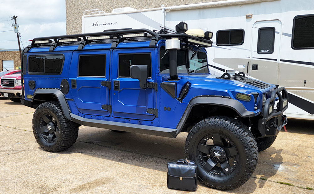 specialty vehicle and 4x4 truck pre-purchase inspection Dallas and Fort Worth, Texas - hummer h1