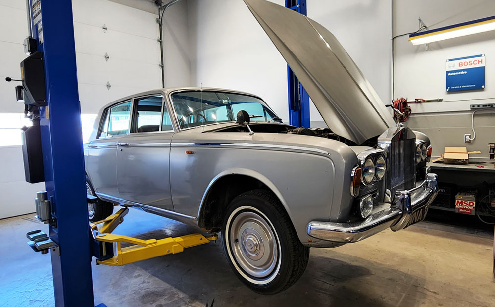 In-house vintage car pre-purchase inspection